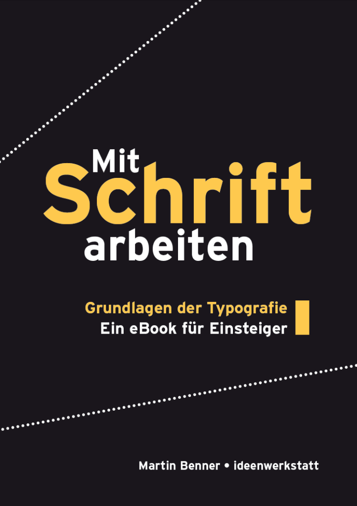 Cover des eBooks "Mit Schrift gestalten"