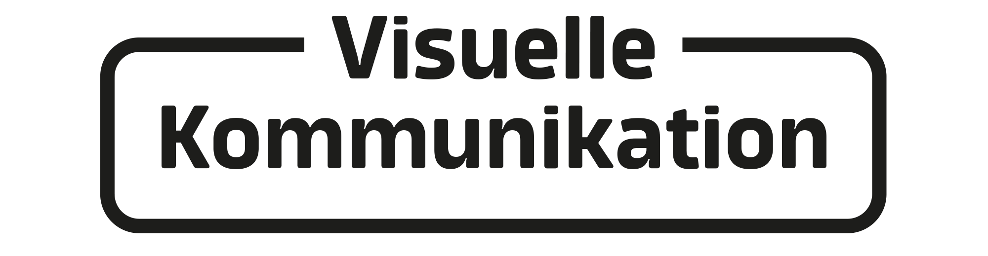 Visuelle Kommunikation ordnet Inhalte