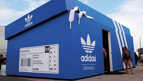 Guerilla-Marketing Adidas